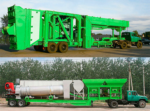 Мобильный АБЗ Ca-Long CLY-2000 в Мысках